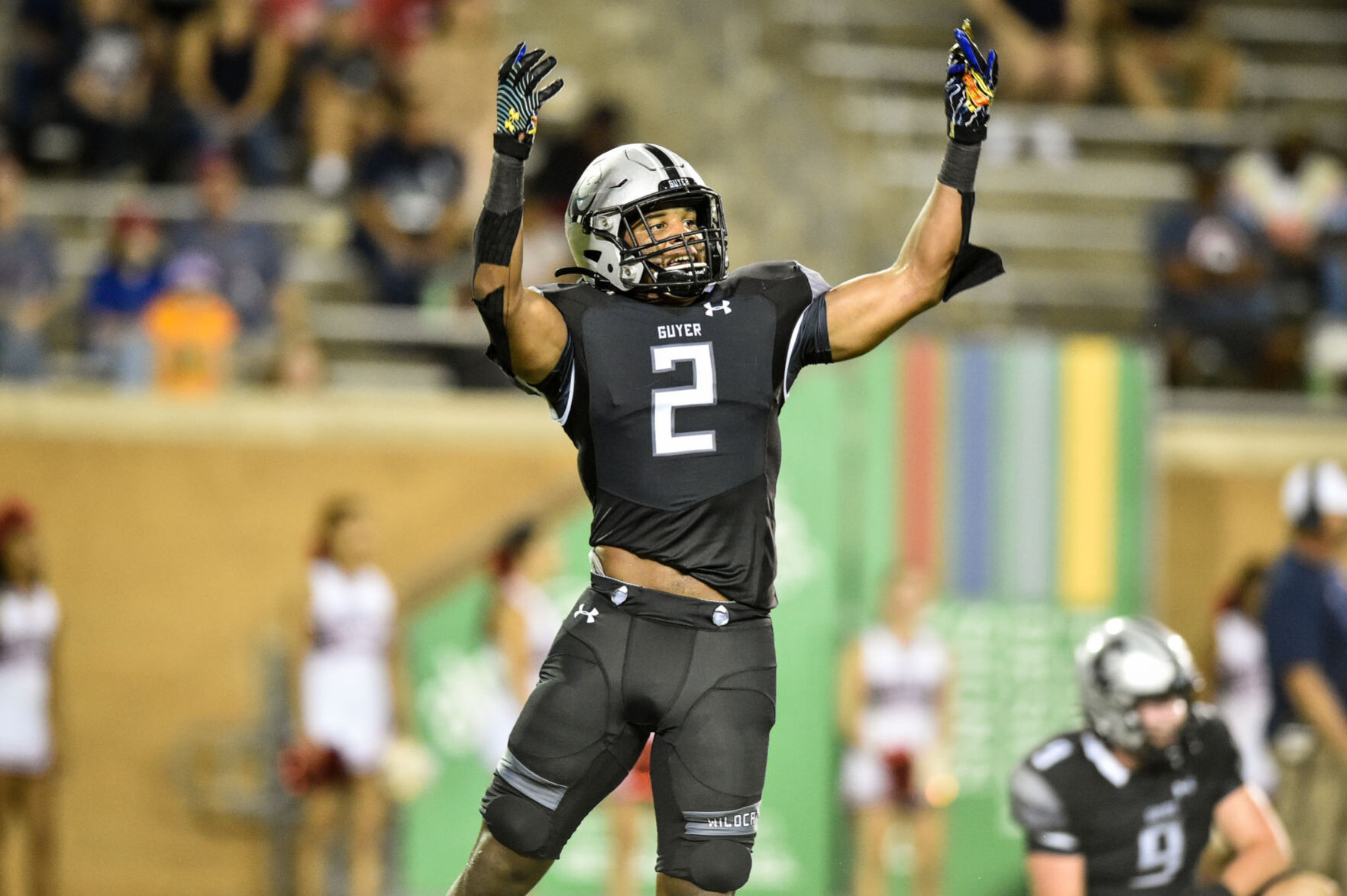 Guyer defensive lineman Vincent Paige